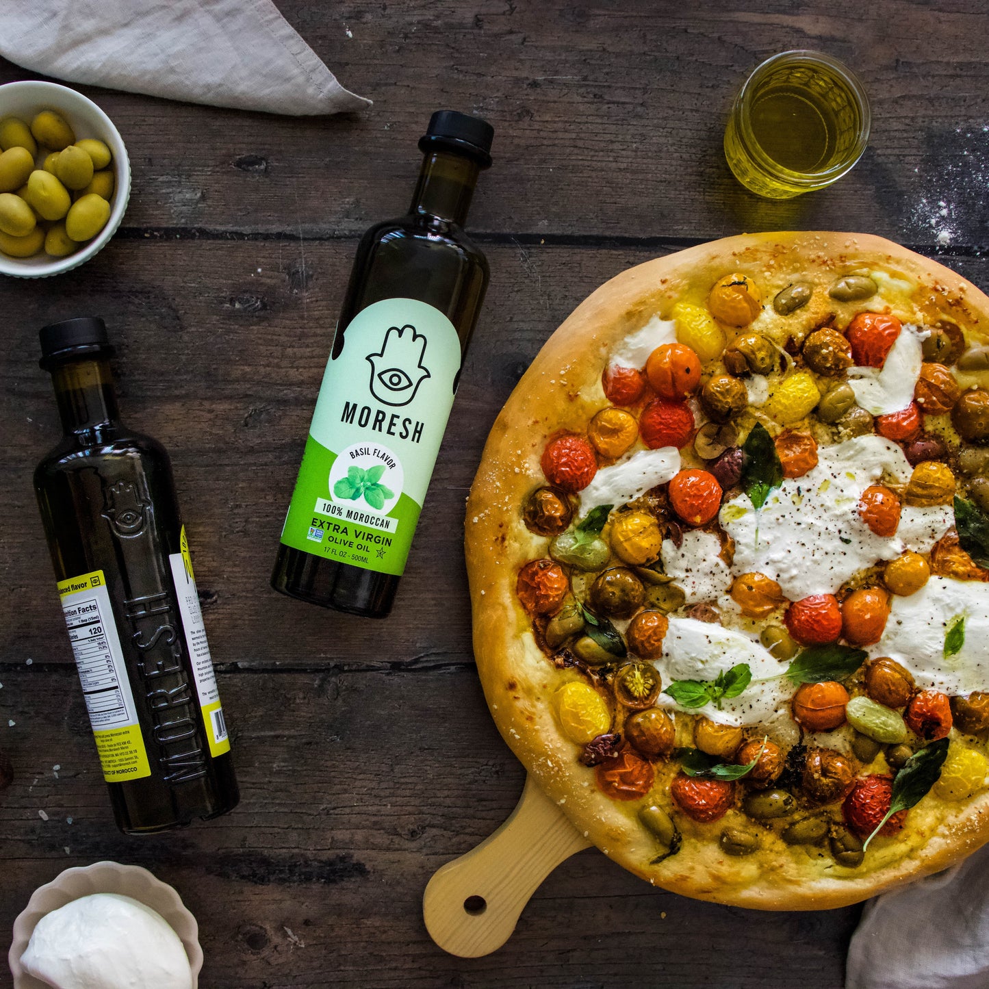 Tomato and Basil Pizza