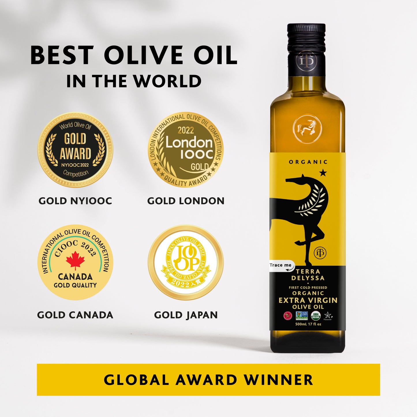 Organic Smooth Extra Virgin Olive Oil Pack