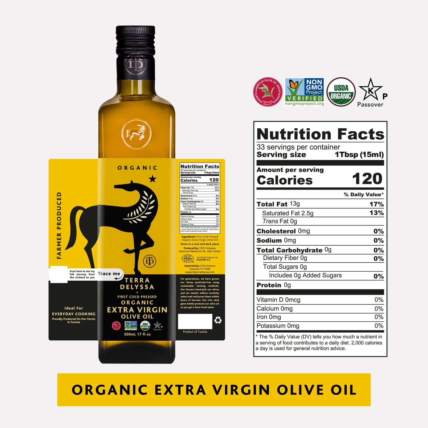 Organic Smooth Extra Virgin Olive Oil Pack