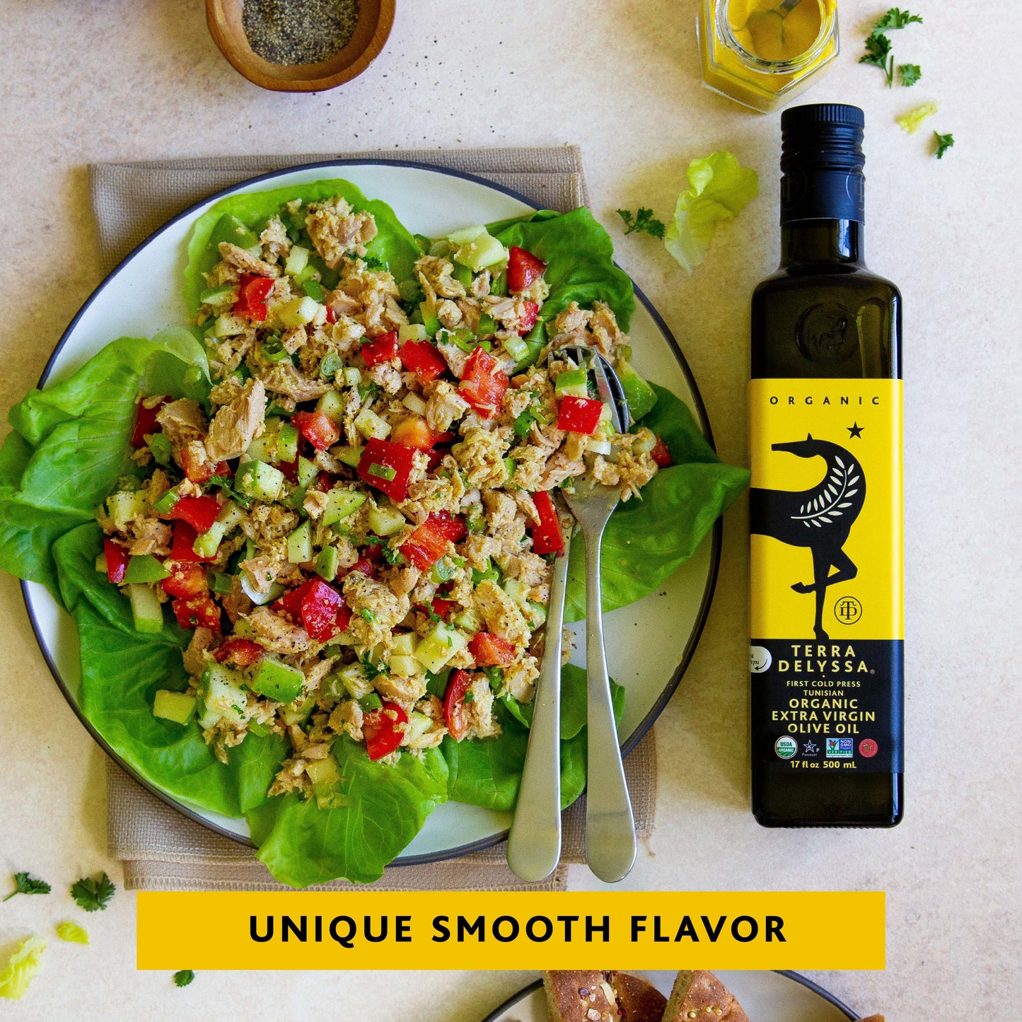 Organic Smooth Extra Virgin Olive Oil Pack