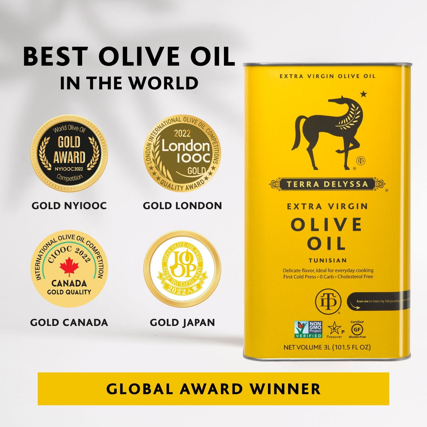 Smooth Extra Virgin Olive Oil Tin