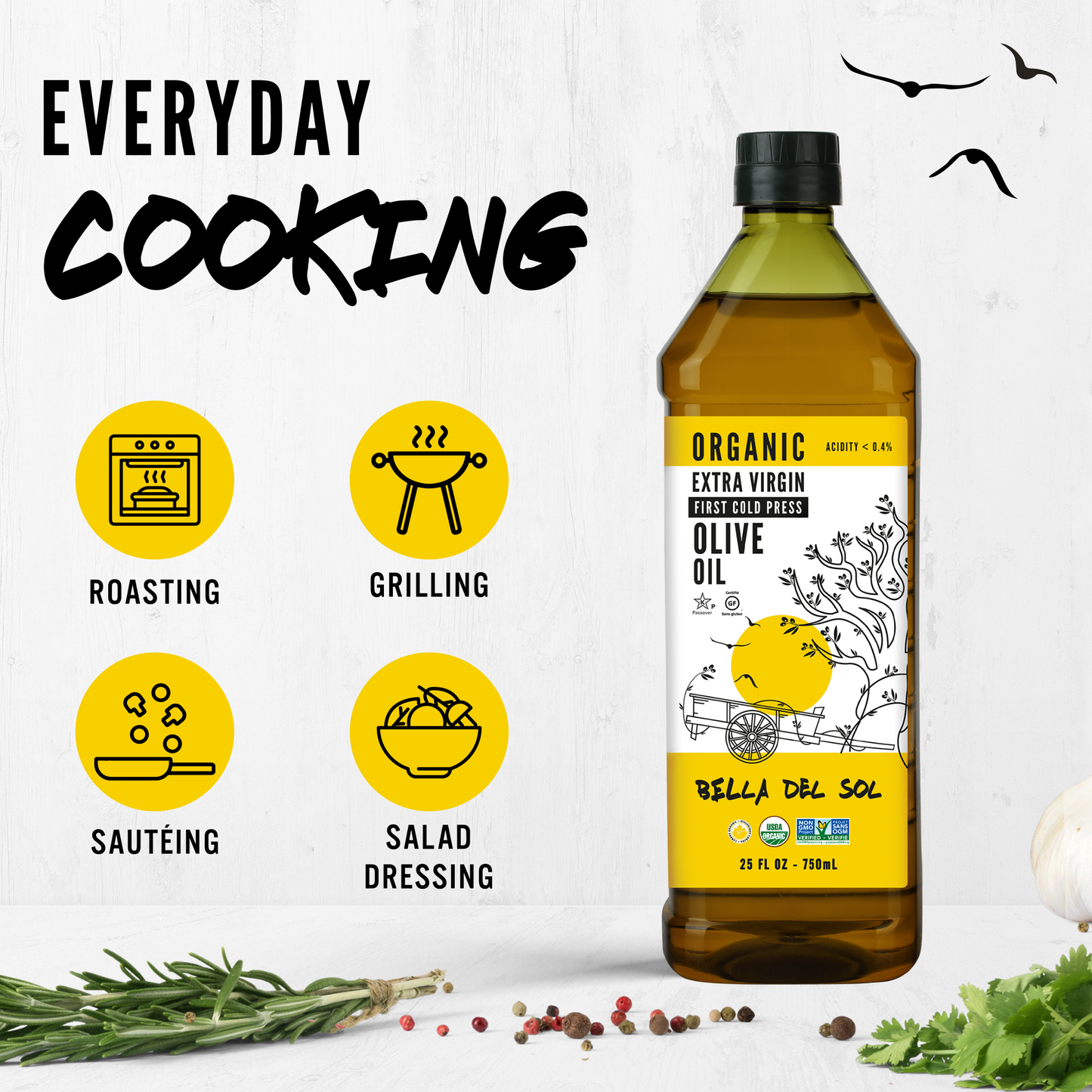 Bella Del Sol Organic Extra Virgin Olive Oil