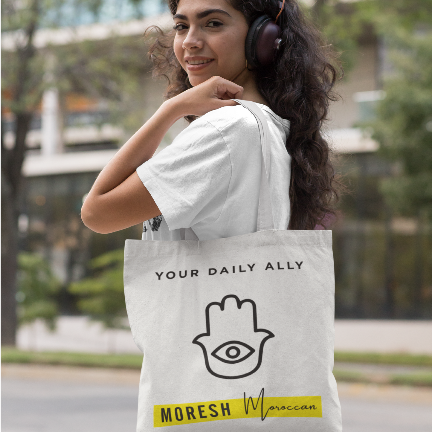 Moresh Canvas Tote Bag
