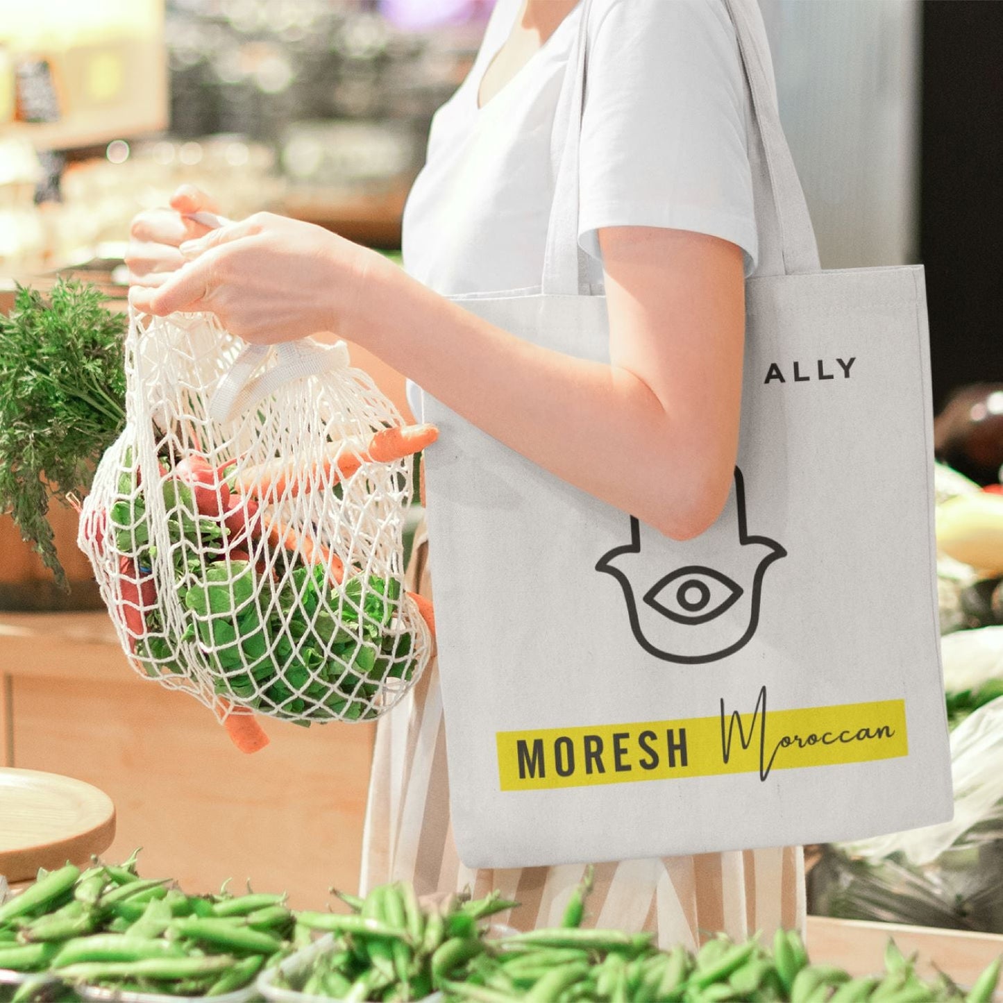 Moresh Canvas Tote Bag