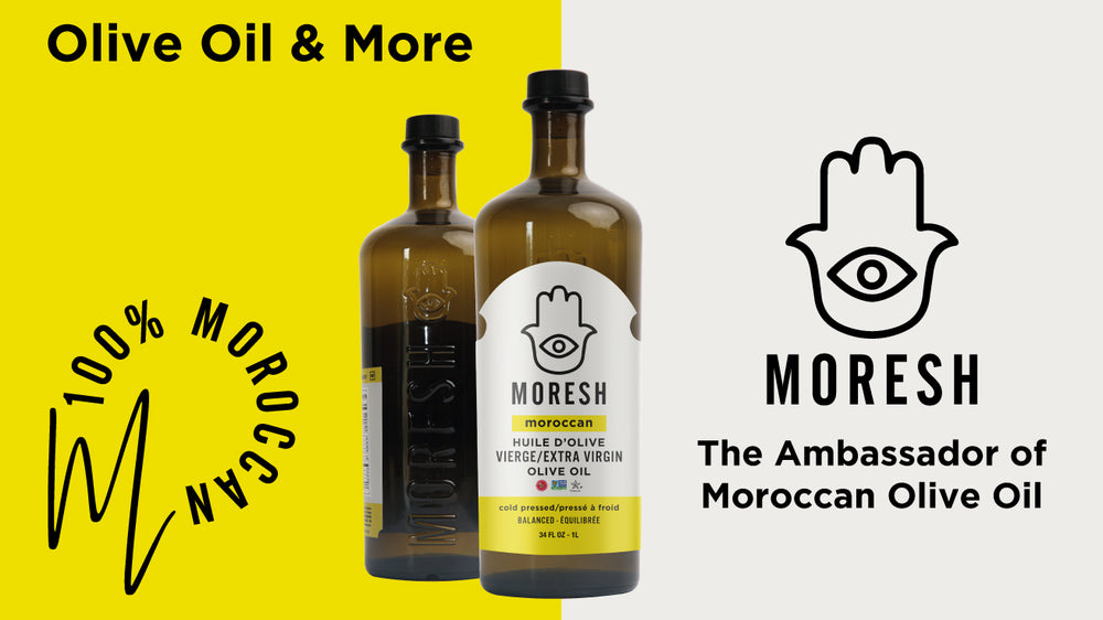 CHO America introduces Moresh extra virgin olive oil – The ambassador of authentic Moroccan foods to the North American market