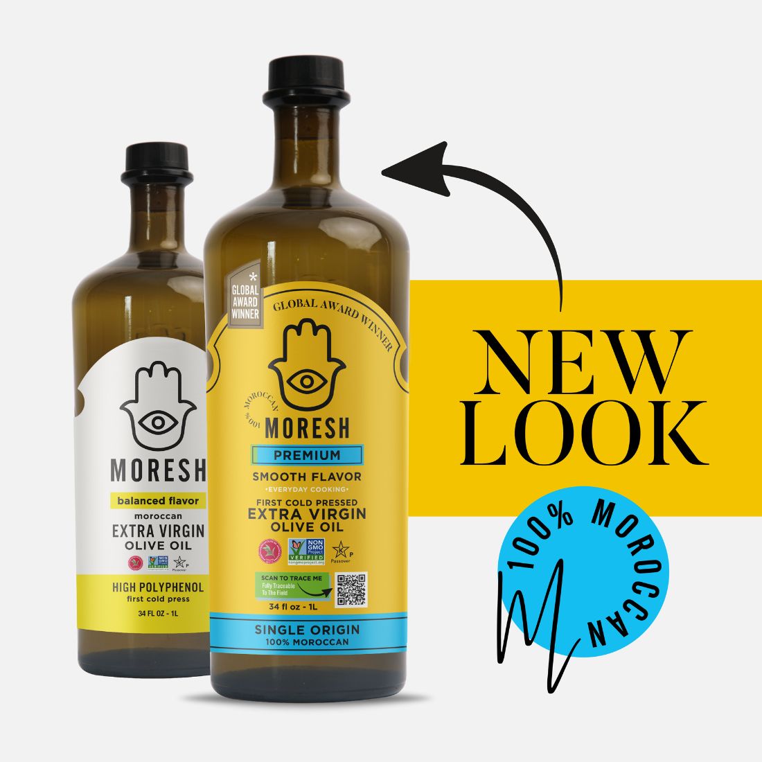 
                  
                    Moresh Moroccan Extra Virgin Olive Oil
                  
                