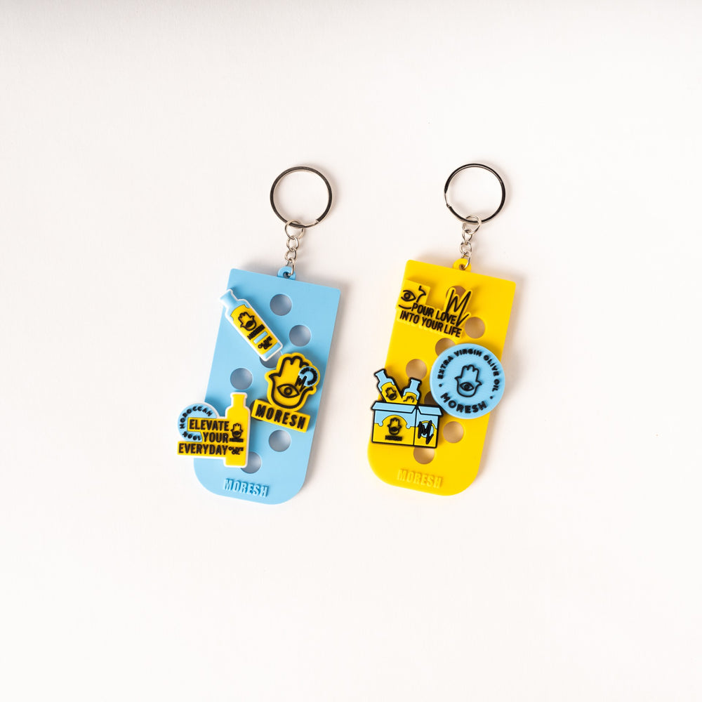 Moresh Croc Charm Key Chain