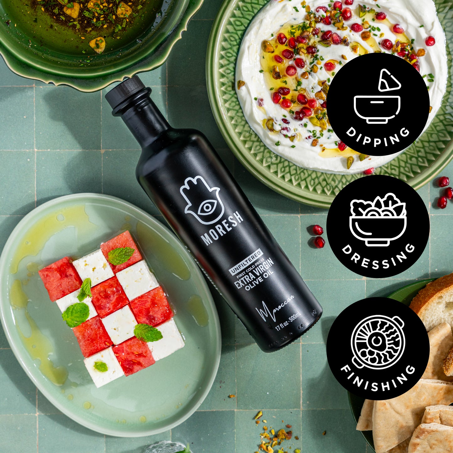 
                  
                    Moresh® Gourmet Edition Unfiltered Extra Virgin Olive Oil
                  
                