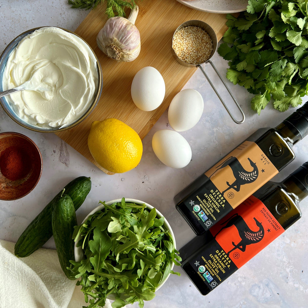 Organic Infused Extra Virgin Olive Oil Set – MORESH USA